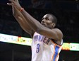 Serge Ibaka anotó 27 puntos ante los Warriors