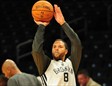 Deron Williams se calentó en el cuarto partido de playoffs ante los Hawks