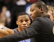 Russell Westbrook volvió a hacer que la ausencia de Kevin Durant no se notara en los Thunder