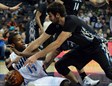 Ricky Rubio sobresalió ante Brooklyn y rozó el triple-doble