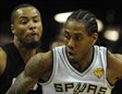 Kawhi Leonard fue el máximo anotador de San Antonio