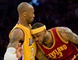 Kobe se lució en el pase y LeBron en la anotación