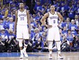 Kevin Durant y Russell Westbrook se mostraron en modo estelar