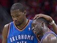 Kevin Durant y Reggie Jackson lideraron el triunfo de los Thunder ante San Antonio