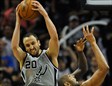 Manu Ginóbili fue el máximo anotador de los Spurs con 28 puntos