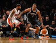 LeBron James y Joe Johnson anotaron 36 y 32 puntos en el Nets-Heat