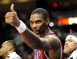 Chris Bosh fue la gran estrella de Miami en Portland en ausencia de LeBron James