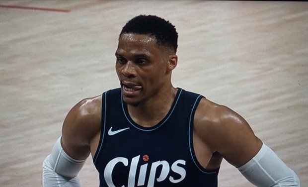 Lesión de Russell Westbrook en el Clippers-Wizards