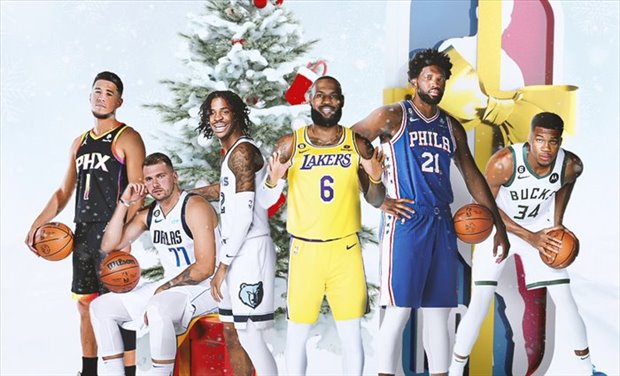 Jornada de Navidad cargada de estrellas con un destacado Celtics-Bucks